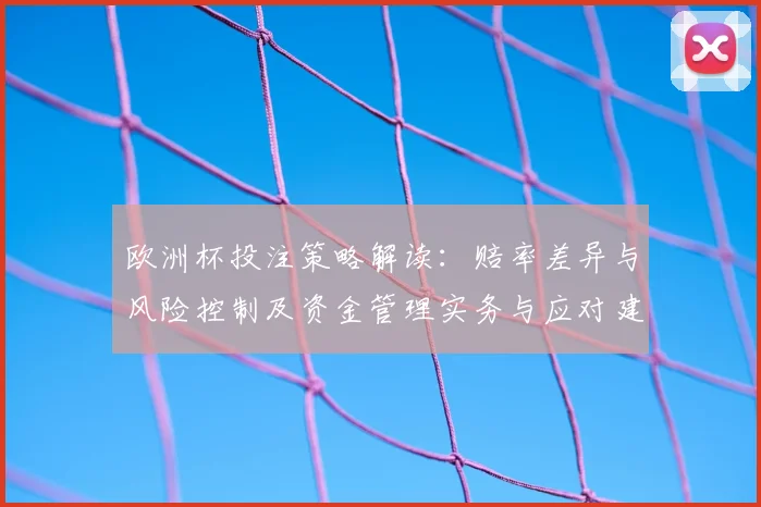 欧洲杯投注策略解读：赔率差异与风险控制及资金管理实务与应对建议